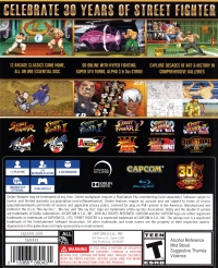 Street Fighter: 30th Anniversary Collection Box Art