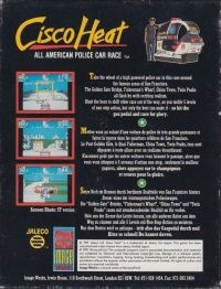 Cisco Heat: All American Police Car Race Box Art