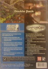 Police Simulator 2: Law and Order / Enforcer: Police Crime Action Box Art