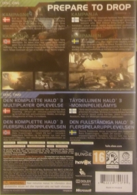Halo 3: ODST [DK][NO][FI][SE] Box Art
