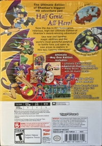 Shantae: Half-Genie Hero: Ultimate Edition - Day One Limited Edition Box Art