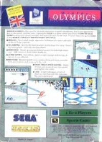 Winter Olympics: Limited Edition Box Art