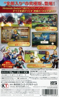 Zelda Musou: Hyrule All Stars DX Box Art