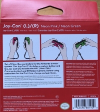 Nintendo Joy-Con (L)/(R) (Neon Pink / Neon Green) [NA] Box Art