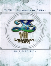 Ys VIII: Lacrimosa of Dana - Limited Edition Box Art