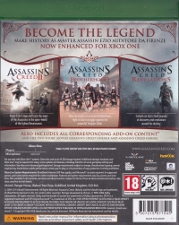 Assassin's Creed: The Ezio Collection Box Art