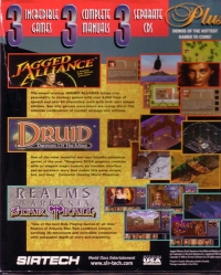 Trophy Case, The: Realms of Arkania: Star Trail / Druid: Demons of the Mind / Jagged Alliance Box Art