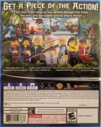Lego Ninjago Movie Videogame, The Box Art