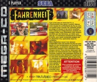 Fahrenheit [FR] Box Art