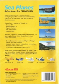 Sea Planes: Adventures for FS2002/2004 Box Art