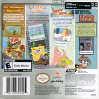 4 Games on One Game Pak: SpongeBob SuperSponge / Nicktoons Freeze Frame Frenzy / Fairly Oddparents Enter The Cleft / Ro Box Art