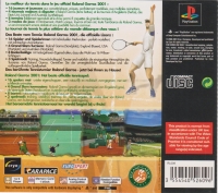 Roland Garros 2001 Box Art