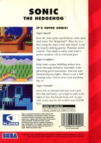 Sonic the Hedgehog - Sega Classic (ESRB) Box Art