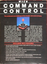 Wico Command Control: Famous Red Ball Joystick Box Art
