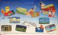 Tec Toy Sega Master System Super Compact - Alex Kidd in Miracle World Box Art