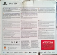 Sony PlayStation 3 CECH-4004A Box Art