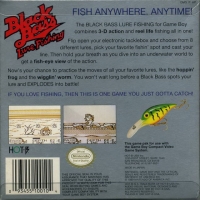 Black Bass Lure Fishing Box Art