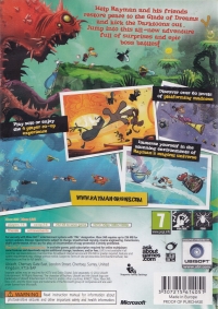 Rayman Origins (Includes Exclusive Lithograph) Box Art