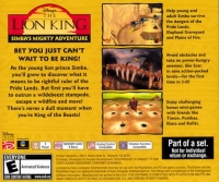 Disney's The Lion King: Simba's Mighty Adventure - Collectors' Edition Box Art