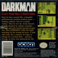Darkman Box Art