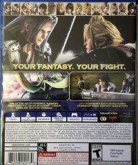 Dissidia: Final Fantasy NT Box Art