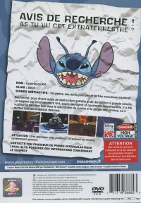 Disney Stitch: Expérience 626 (SCES-50960) Box Art