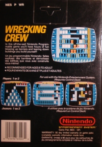 Wrecking Crew [FR][NL] Box Art