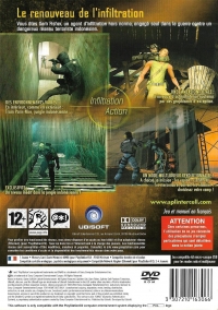 Tom Clancy's Splinter Cell: Pandora Tomorrow [FR] Box Art