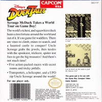 Disney's DuckTales (Capcom) Box Art