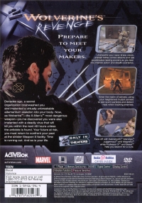 X2: Wolverine's Revenge (Movie Ticket Free Inside) Box Art