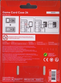 Hori Game Card Case 24 (White) Box Art