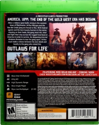 Red Dead Redemption 2 (49891-3) Box Art