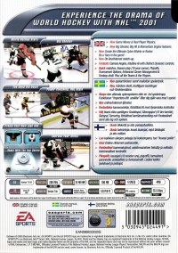 NHL 2001 Box Art