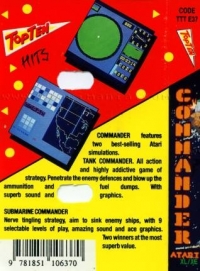 Tank Commander / Submarine Commander - Top Ten Box Art