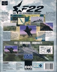 F22: DID Air Dominance Fighter Box Art