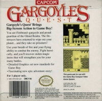 Gargoyle's Quest Box Art