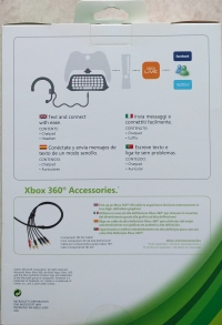 Microsoft Xbox 360 Chatpad With Headset [ES][IT][PT][UK] Box Art