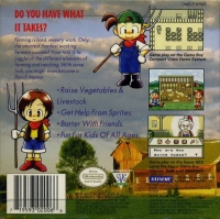 Harvest Moon GB Box Art