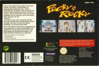 Pocky & Rocky [DE] Box Art