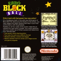 Kirby's Block Ball Box Art