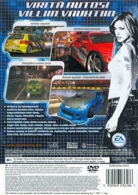 Need for Speed: Underground [FI] Box Art