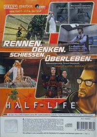 Half-Life (yellow USK rating) Box Art