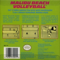 Malibu Beach Volleyball Box Art