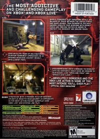 Tom Clancy's Rainbow Six 3 - Best of Platinum Hits Box Art