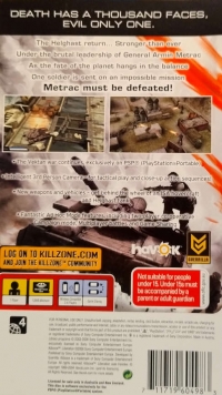 Killzone: Liberation Box Art