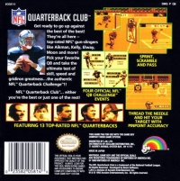 NFL Quarterback Club Box Art