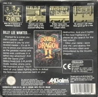 Double Dragon II Box Art
