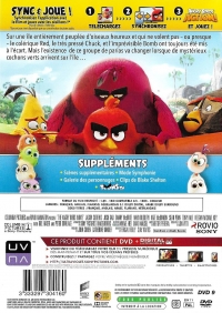 Angry Birds: Le Film (DVD) Box Art