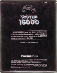 System 15000 Box Art