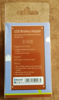 8bitdo USB Wireless Adapter Box Art